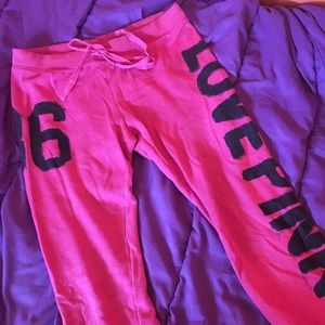 VS PINK sweatpants